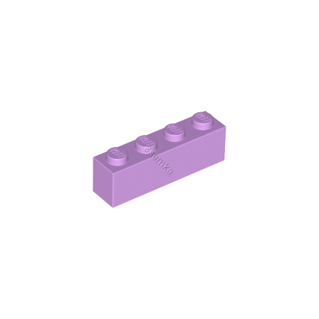 KLOCEK LEGO BRICK 1X4 MEDIUM LAVENDER - 3010