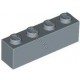 KLOCEK LEGO BRICK 1X4 SAND BLUE - 3010