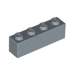 KLOCEK LEGO BRICK 1X4 SAND BLUE - 3010
