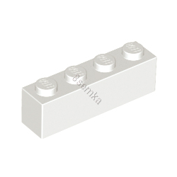 KLOCEK LEGO BRICK 1X4 WHITE - 3010