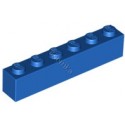 KLOCEK LEGO BRICK 1X6 BLUE - 3009