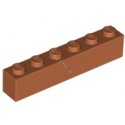 KLOCEK LEGO BRICK 1X6 DARK ORANGE - 3009