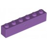 KLOCEK LEGO BRICK 1X6 MEDIUM LAVENDER - 3009