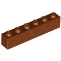 KLOCEK LEGO BRICK 1X6 REDDISH BROWN - 3009
