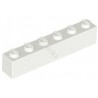 KLOCEK LEGO BRICK 1X6 WHITE - 3009