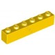 KLOCEK LEGO BRICK 1X6 YELLOW - 3009
