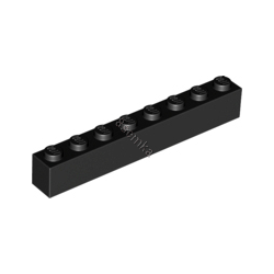 KLOCEK LEGO BRICK 1X8 BLACK - 3008