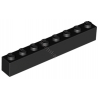 KLOCEK LEGO BRICK 1X8 BLACK - 3008