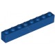 KLOCEK LEGO BRICK 1X8 BLUE - 3008