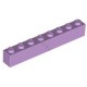KLOCEK LEGO BRICK 1X8 LAVENDER - 3008