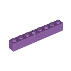 KLOCEK LEGO BRICK 1X8 MEDIUM LAVENDER - 3008