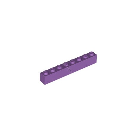 KLOCEK LEGO BRICK 1X8 MEDIUM LAVENDER - 3008