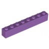 KLOCEK LEGO BRICK 1X8 MEDIUM LAVENDER - 3008