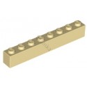 KLOCEK LEGO BRICK 1X8 TAN - 3008