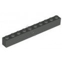 KLOCEK LEGO BRICK 1X10 DARK BLUISH GRAY - 6111