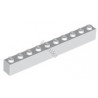 KLOCEK LEGO BRICK 1X10 WHITE - 6111