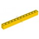 KLOCEK LEGO BRICK 1X12 YELLOW - 6112