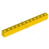 KLOCEK LEGO BRICK 1X12 YELLOW - 6112