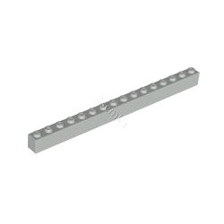 KLOCEK LEGO BRICK 1X16 LIGHT BLUISH GRAY - 2465