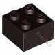 KLOCEK LEGO BRICK 2X2 BLACK - 3003