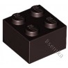 KLOCEK LEGO BRICK 2X2 BLACK - 3003