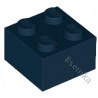 KLOCEK LEGO BRICK 2X2 DARK BLUE - 3003