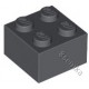 KLOCEK LEGO BRICK 2X2 DARK BLUISH GRAY - 3003