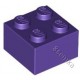KLOCEK LEGO BRICK 2X2 DARK PURPLE - 3003