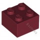 KLOCEK LEGO BRICK 2X2 DARK RED - 3003