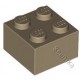 KLOCEK LEGO BRICK 2X2 DARK TAN - 3003