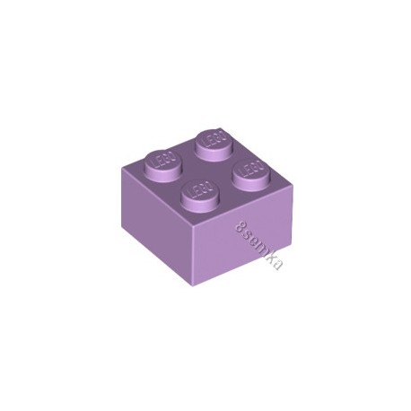 KLOCEK LEGO BRICK 2X2 LAVENDER - 3003