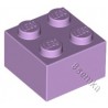 KLOCEK LEGO BRICK 2X2 LAVENDER - 3003