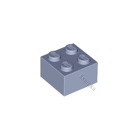 KLOCEK LEGO BRICK 2X2 SAND BLUE - 3003