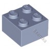 KLOCEK LEGO BRICK 2X2 SAND BLUE - 3003