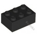 KLOCEK LEGO BRICK 2X3 BLACK - 3002