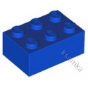 KLOCEK LEGO BRICK 2X3 BLUE - 3002