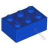 KLOCEK LEGO BRICK 2X3 BLUE - 3002