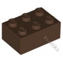 KLOCEK LEGO BRICK 2X3 REDDISH BROWN - 3002