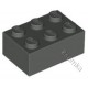 KLOCEK LEGO BRICK 2X3 DARK BLUISH GRAY - 3002