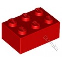 KLOCEK LEGO BRICK 2X3 RED - 3002