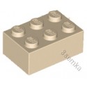 KLOCEK LEGO BRICK 2X3 TAN - 3002