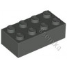 KLOCEK LEGO BRICK 2X4 DARK BLUISH GRAY - 3001
