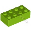 KLOCEK LEGO BRICK 2X4 LIME - 3001