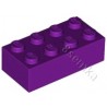 KLOCEK LEGO BRICK 2X4 MEDIUM LAVENDER - 3001