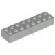 KLOCEK LEGO BRICK 2X8 LIGHT BLUISH GRAY - 3007 