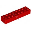 KLOCEK LEGO BRICK 2X8 RED - 3007