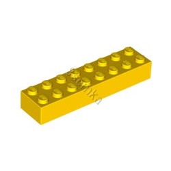 KLOCEK LEGO BRICK 2X8 YELLOW - 3007