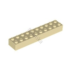 KLOCEK LEGO BRICK 2X10 TAN - 3006