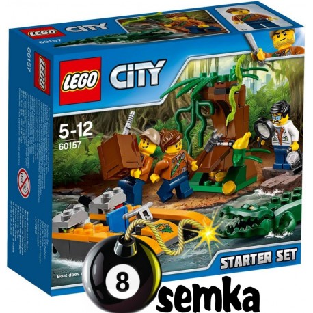 LEGO CITY 60157 DŻUNGLA — ZESTAW STARTOWY