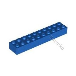 KLOCEK LEGO BRICK 2X10 BLACK - 3006